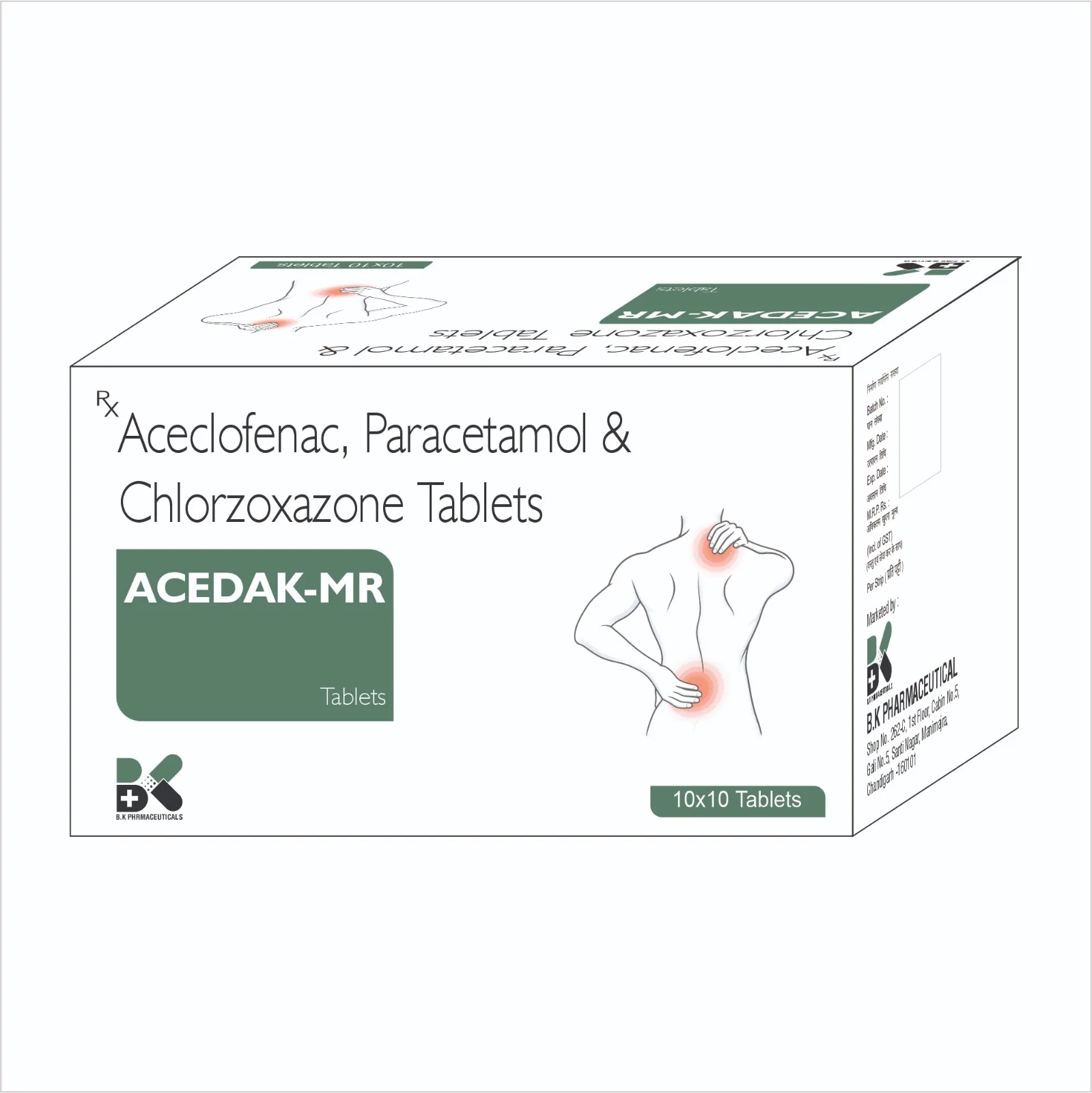 ACEDAK-MR medicine pack