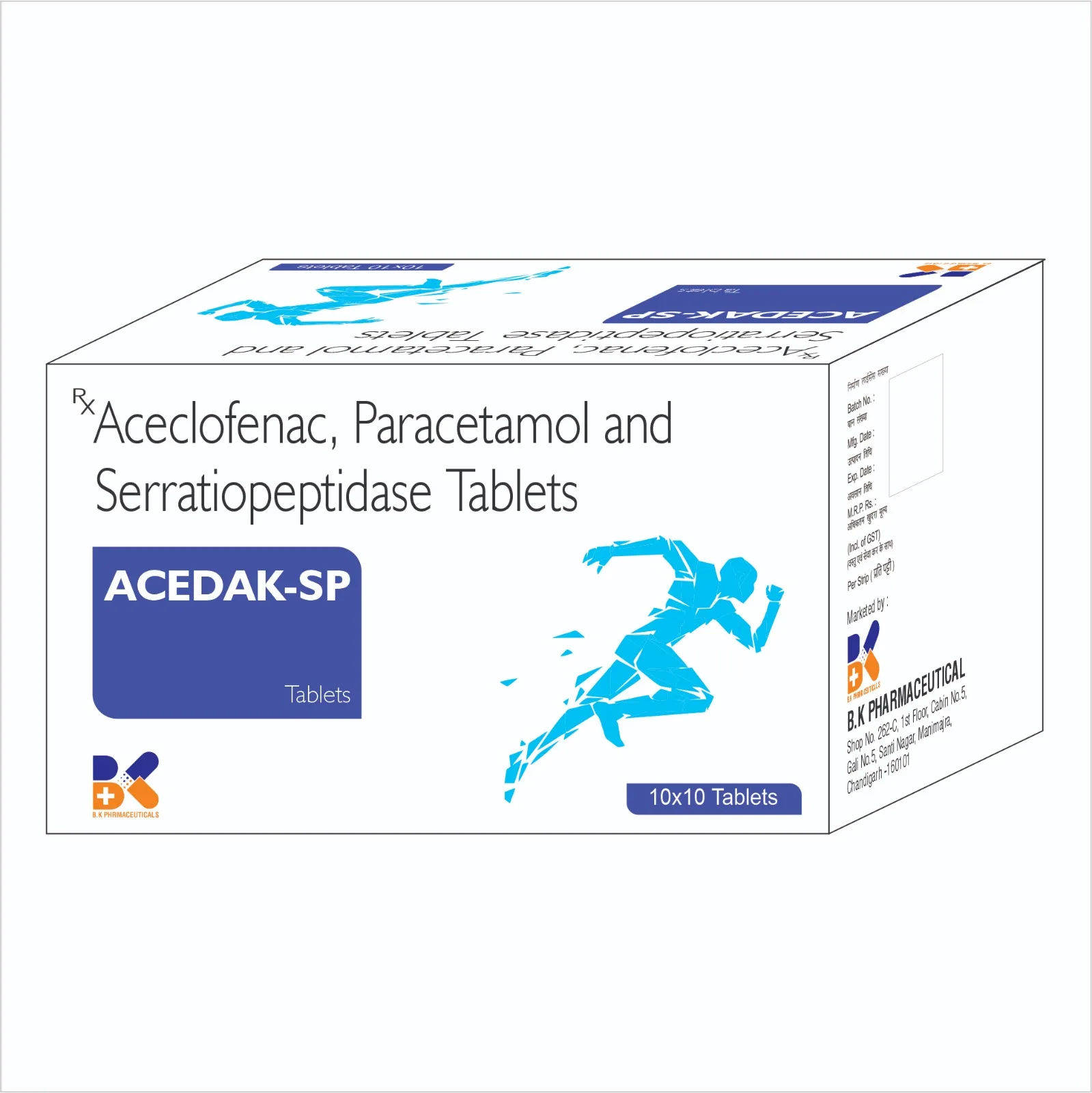 ACEDAK-SP medicine pack